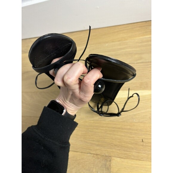 Cult Gaia Karina Heel Black 36 Ball Heels - Picture 6 of 7